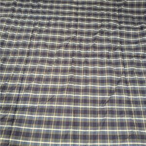 Eddie Bauer plaid comforter.  Full size.